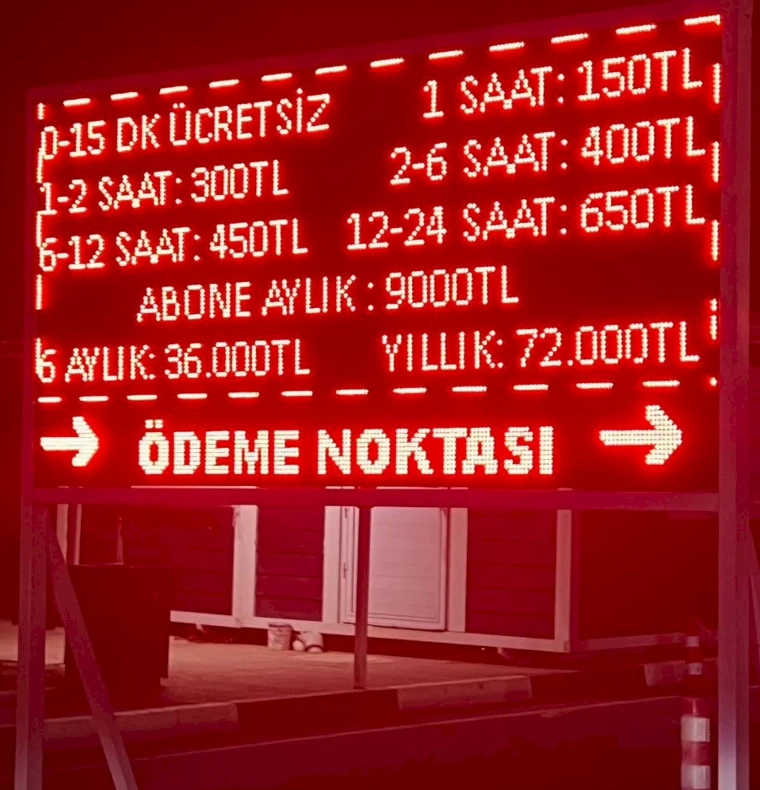 Ercan Havalimanı Otopark Ödeme Bilgileri