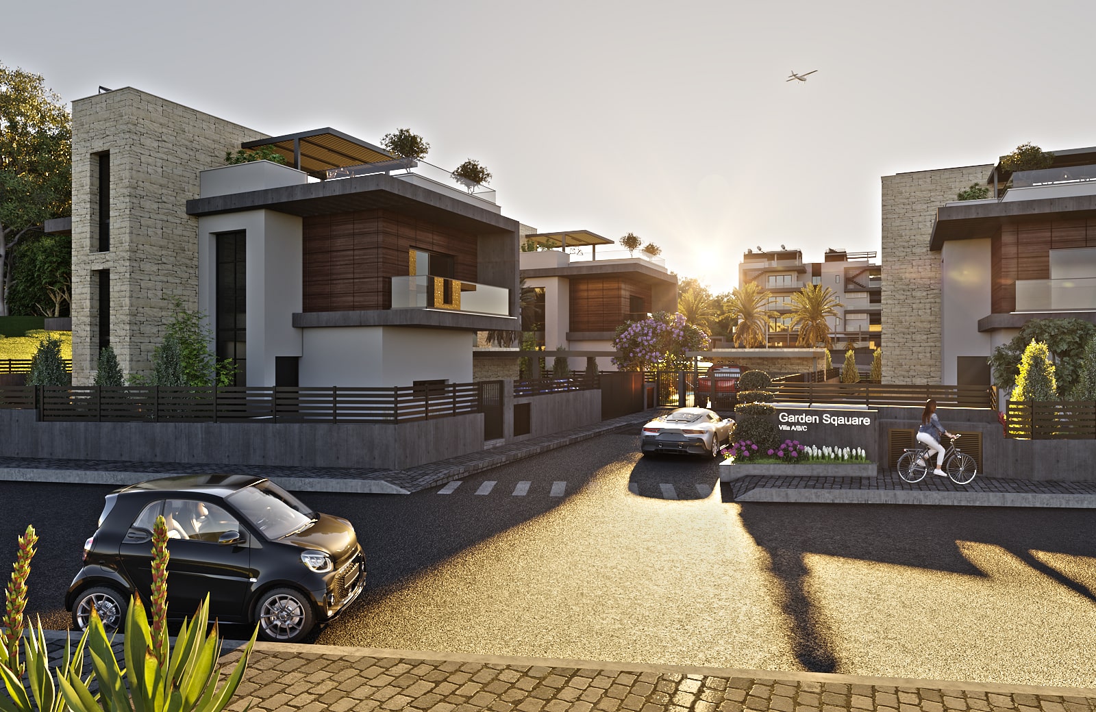 Wille i apartamenty GARDEN SQUARE w Limassol
