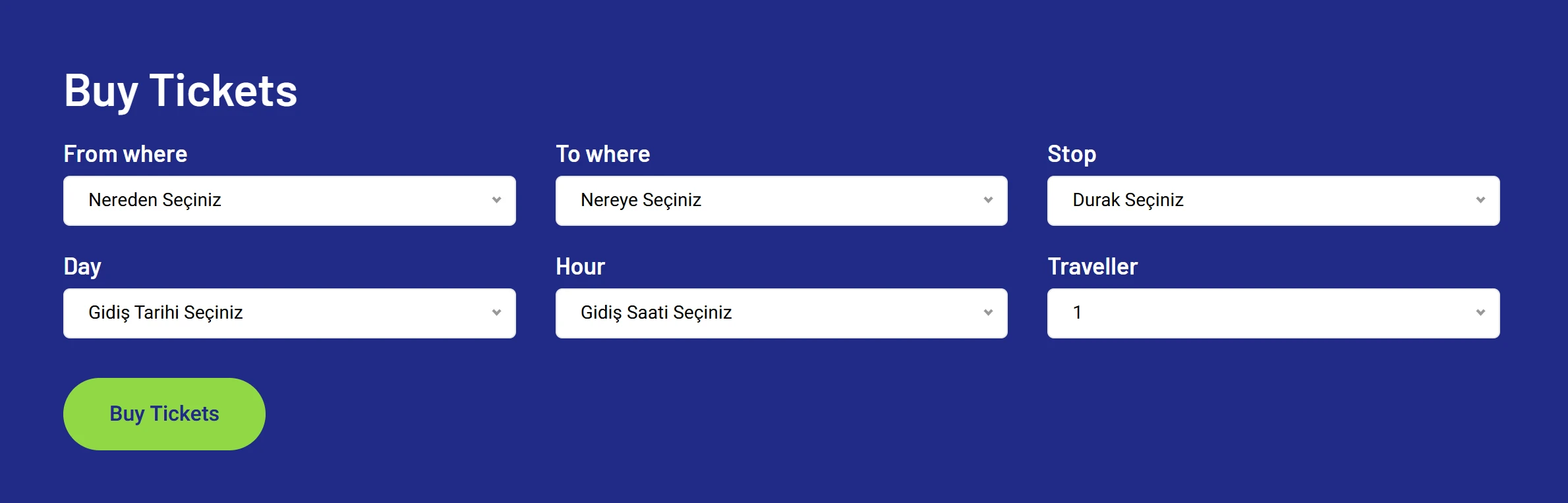 Online-Ticketkauf bei Kibhas