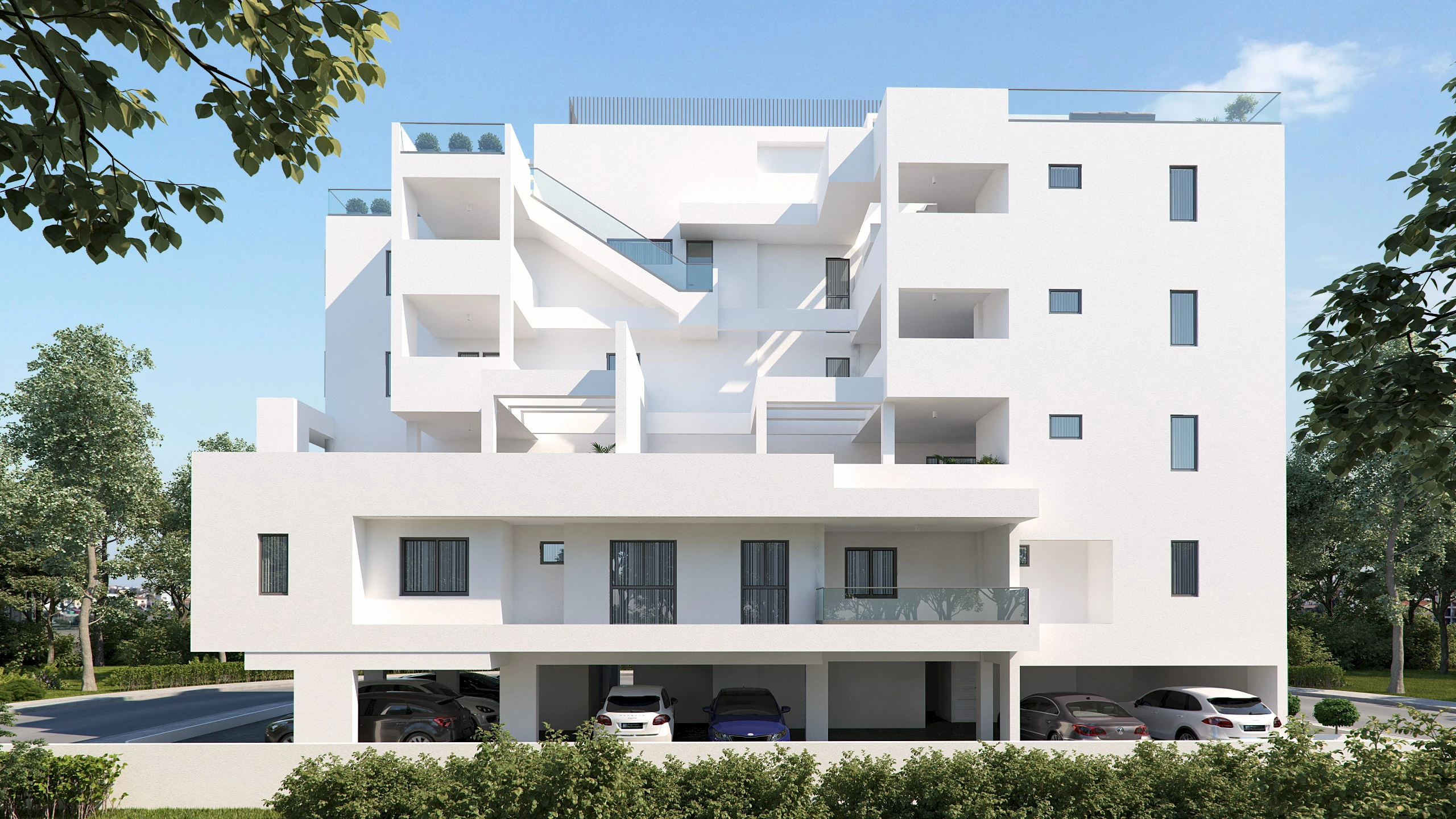 Apartamenty w Larnace, St. George, DROSIA SUNRISE RESIDENCES