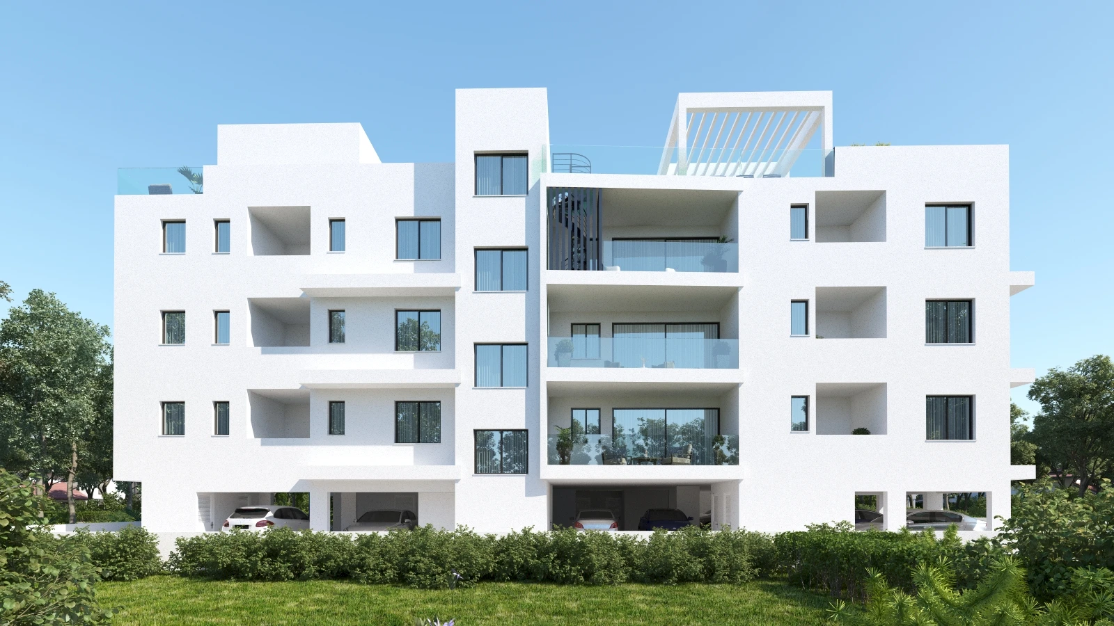 Apartamenty w Larnace, Aradippou LA MAISON RESIDENCES BLOCK B