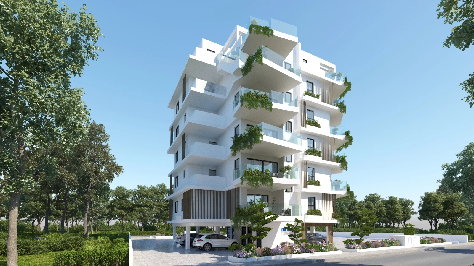 Apartamenty w Larnace, City Center, Marina Home Residences B