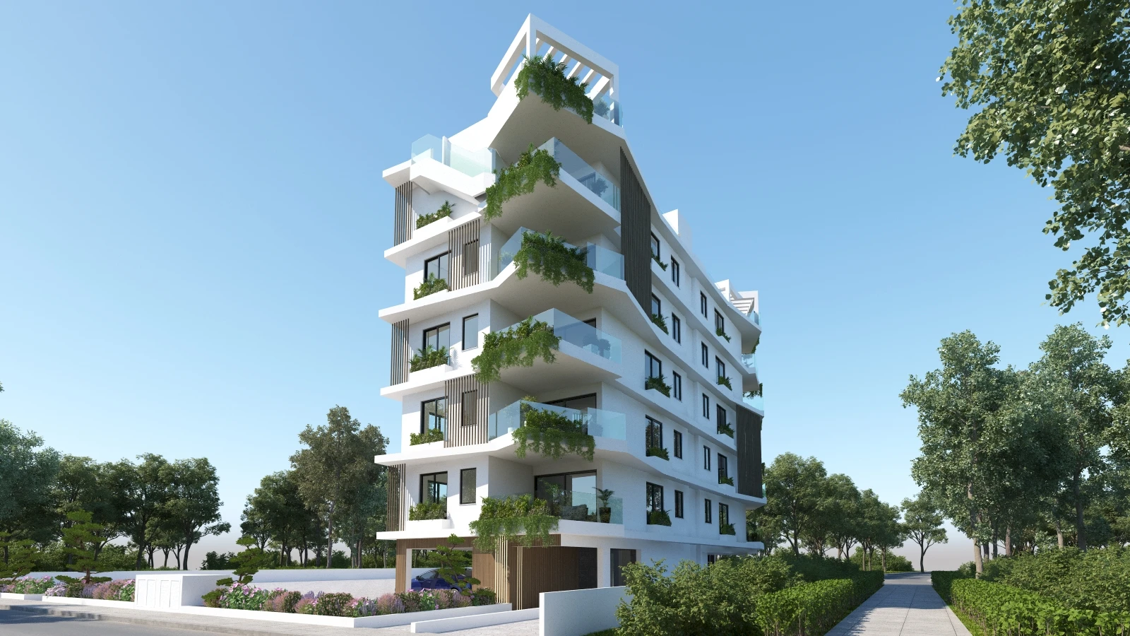 Apartamenty w Larnace, Centrum miasta, Marina Home Residences C