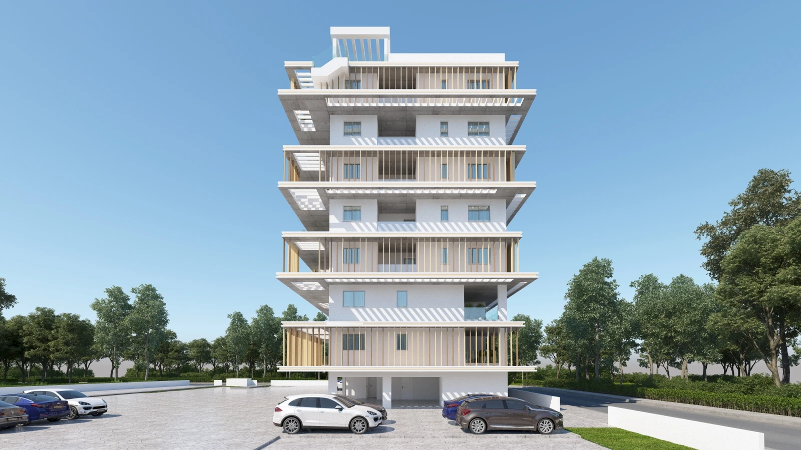 Apartamenty w Larnace, Livadia, Marina Riviera Residences Block C