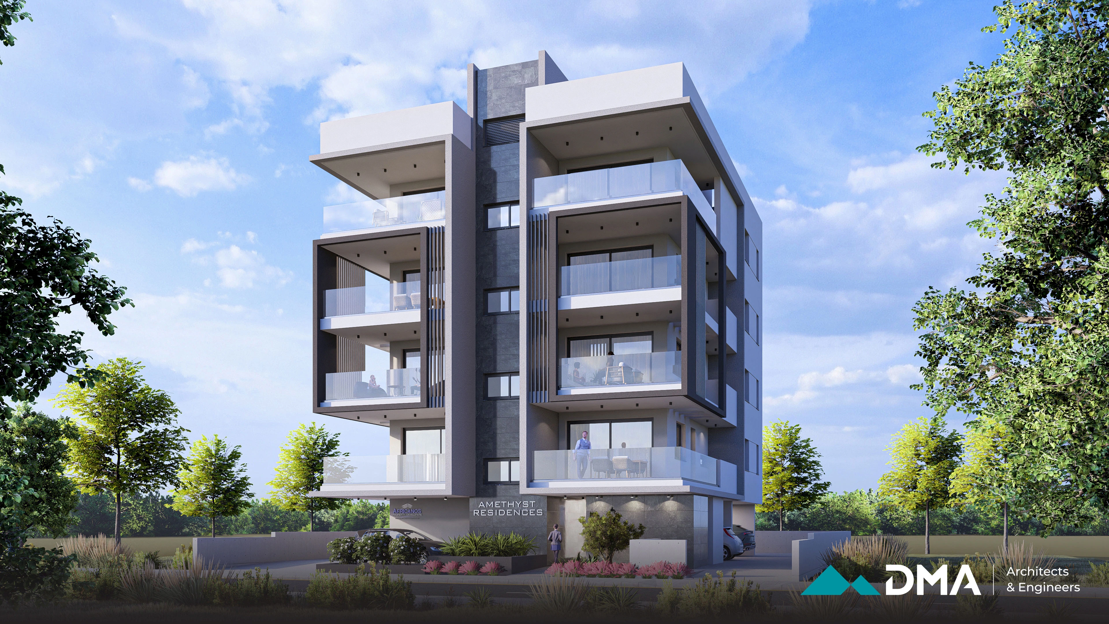 Apartamenty w Larnace, Saint George, AMETHYST