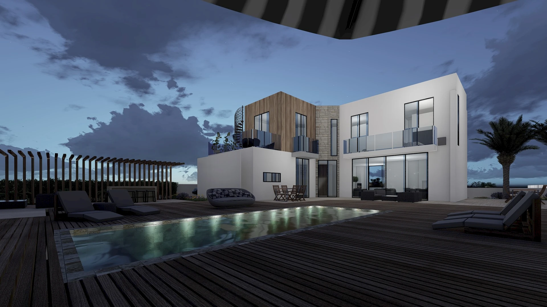 Wille w Pafos, Peyia, JEWEL OF THE SEACAVES VILLA