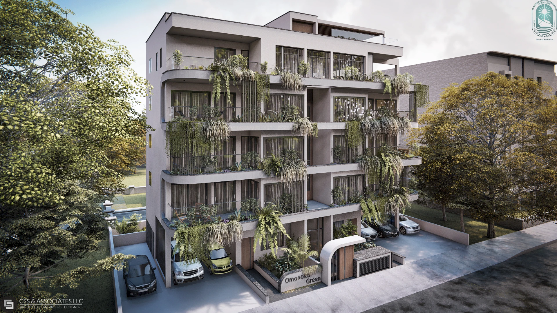 Apartamenty w Limassol, Omonia, OMONIA GREENS