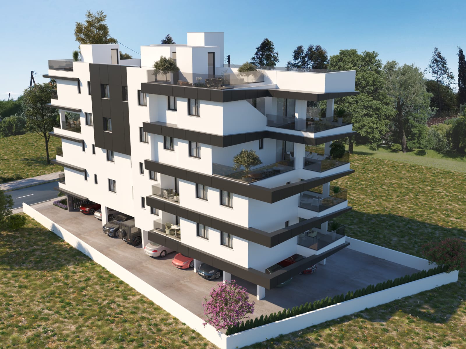 Apartamenty w Larnace, City Center, HAMILTON RESIDENCE
