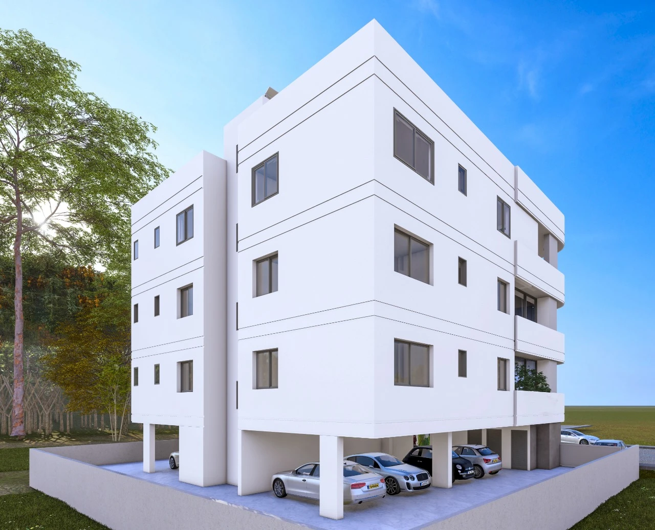 Apartamenty w Larnace Aradippou, PALM 2