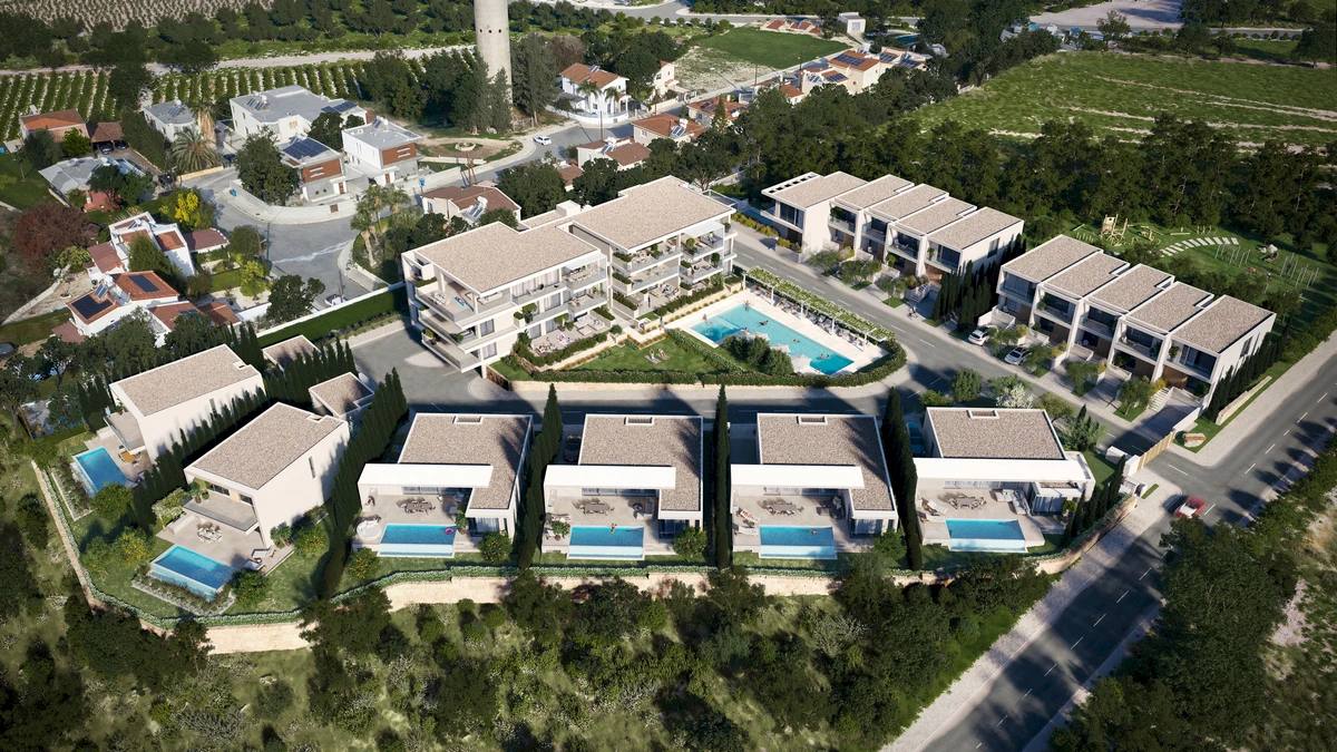Apartamenty i Willa w Pafosie, Geroskipou, TREE'S
