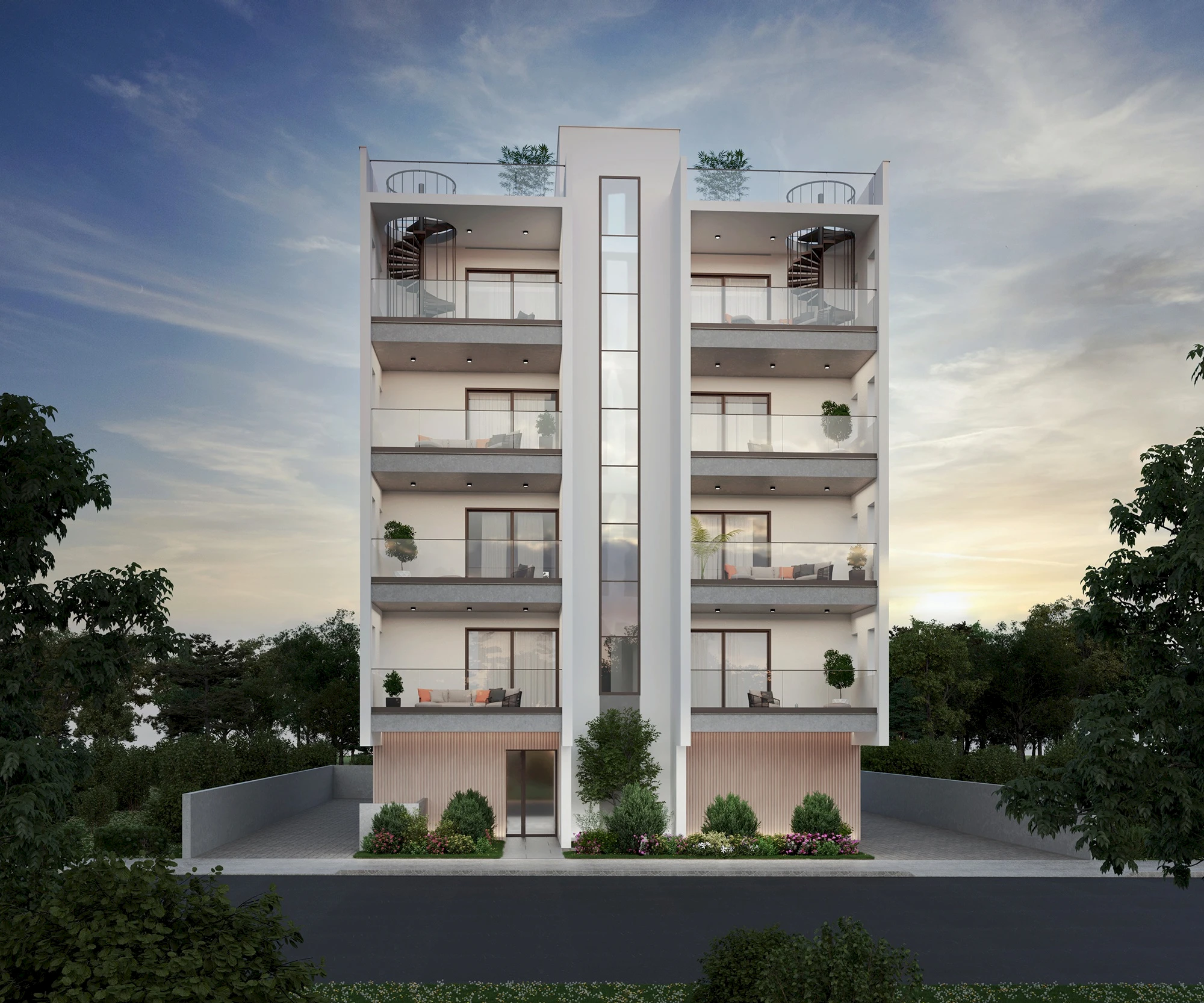 Apartamenty w Larnace, Drosia, SERENITY RESIDENCE