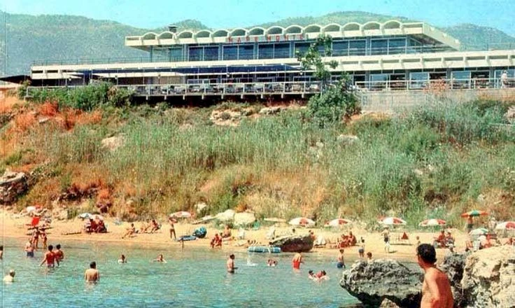 Пляж Mare Monte на Кипре 1960-е