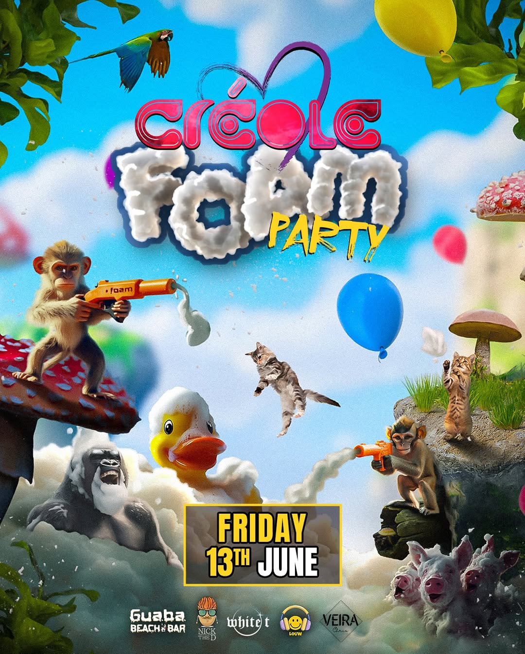 Creole x Foam Party