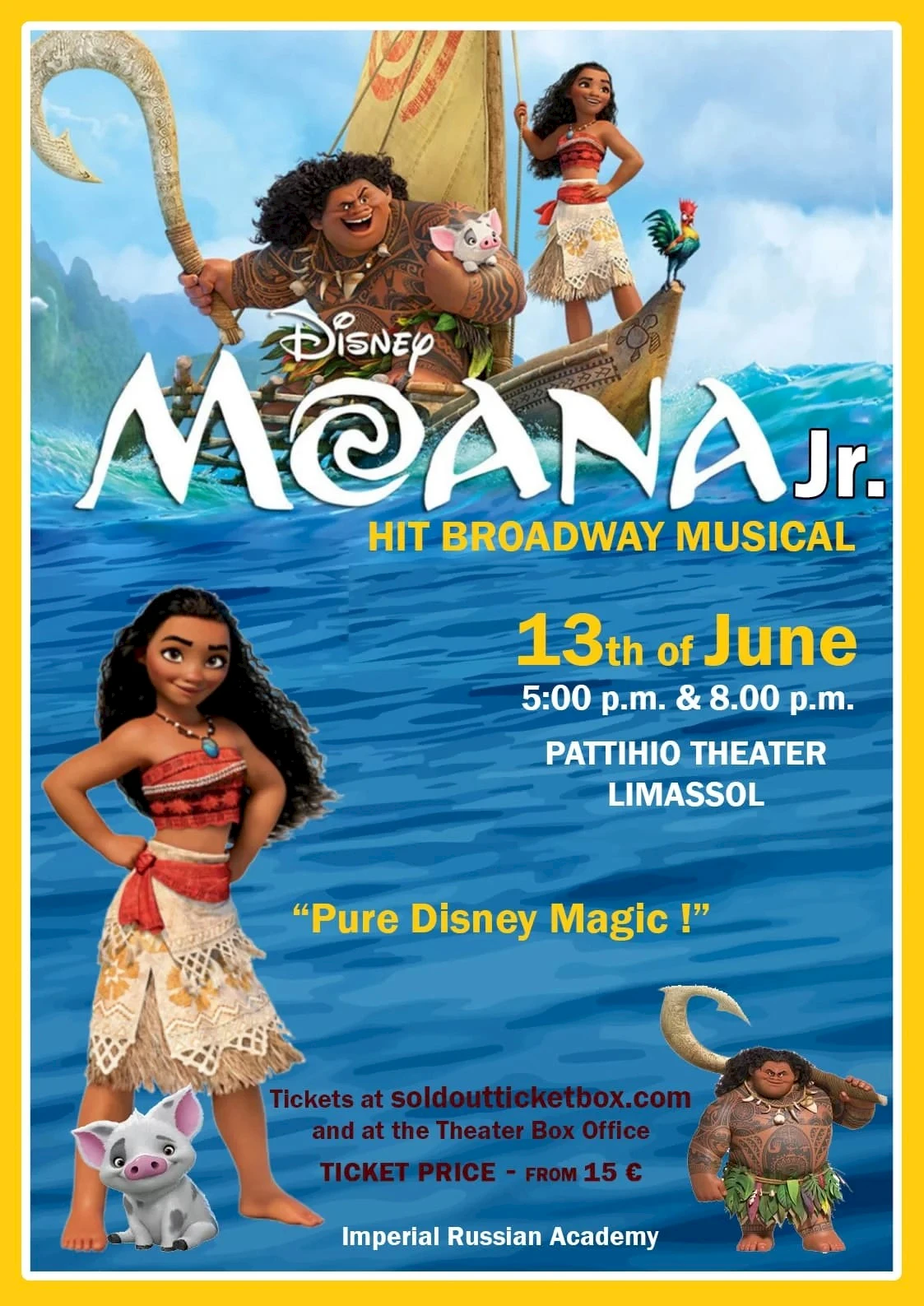 BROADWAY MUSICAL - MOANA Jr.
