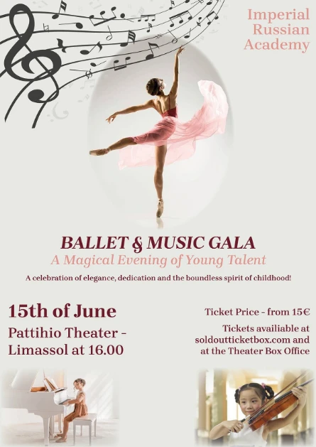 BALLET & MUSIC GALA – A Magical Evening of Young Talent