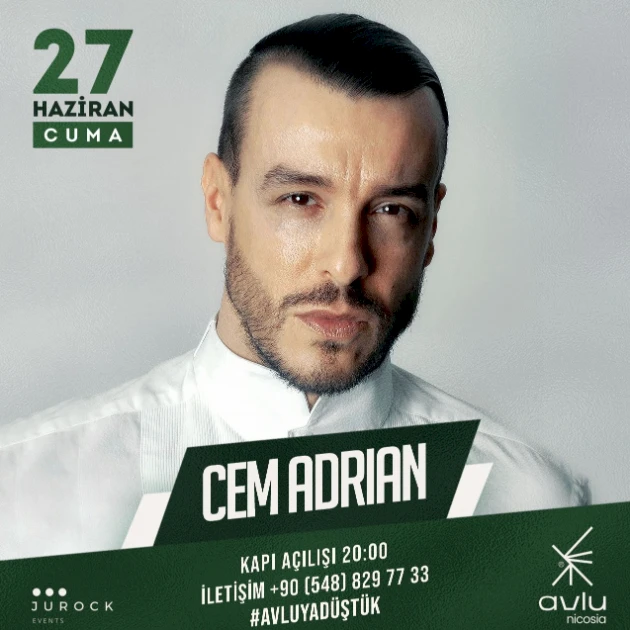 CEM ADRİAN KONSERİ - AVLU LEFKOŞA