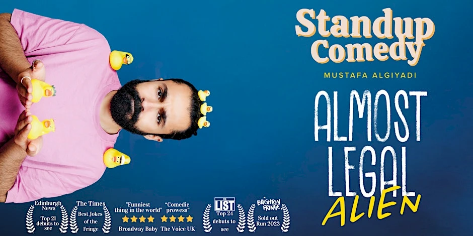 English Standup Comedy • Almost Legal Alien • Nicosia