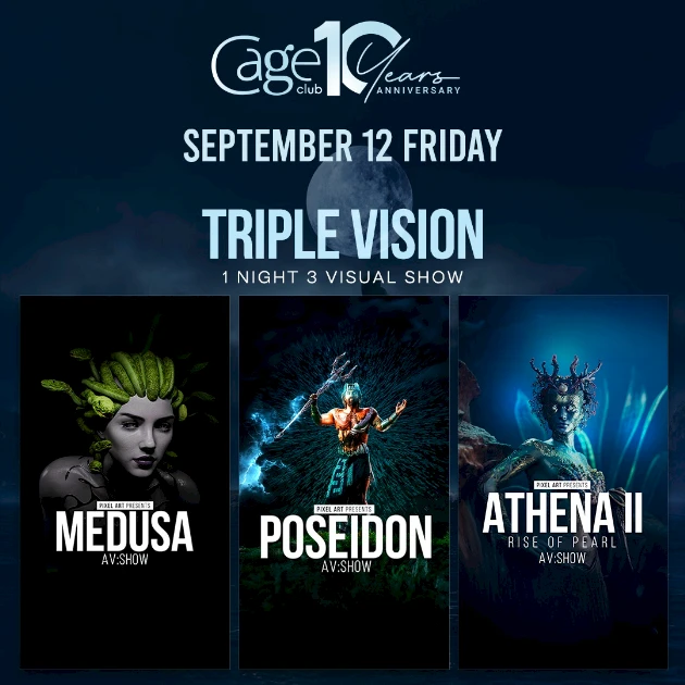 MEDUSA & POSEIDON & RISE OF PEARL NERIDA AV:SHOW