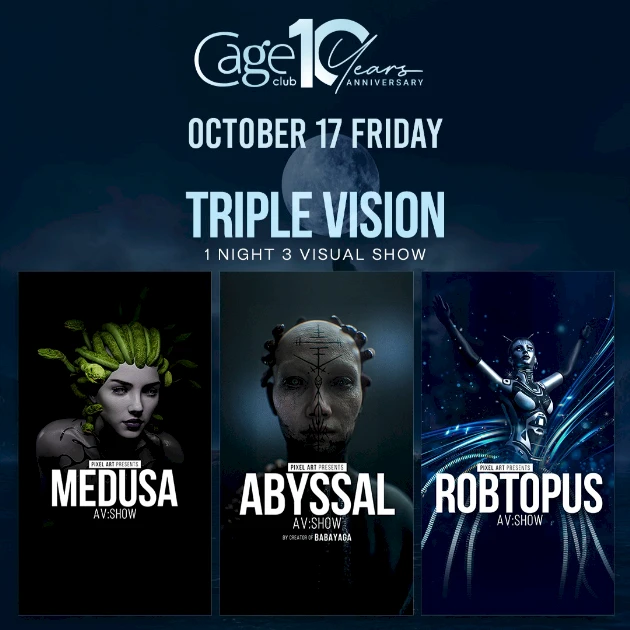 MEDUSA & ABYSSAL & ROBTOPUS AV:SHOW
