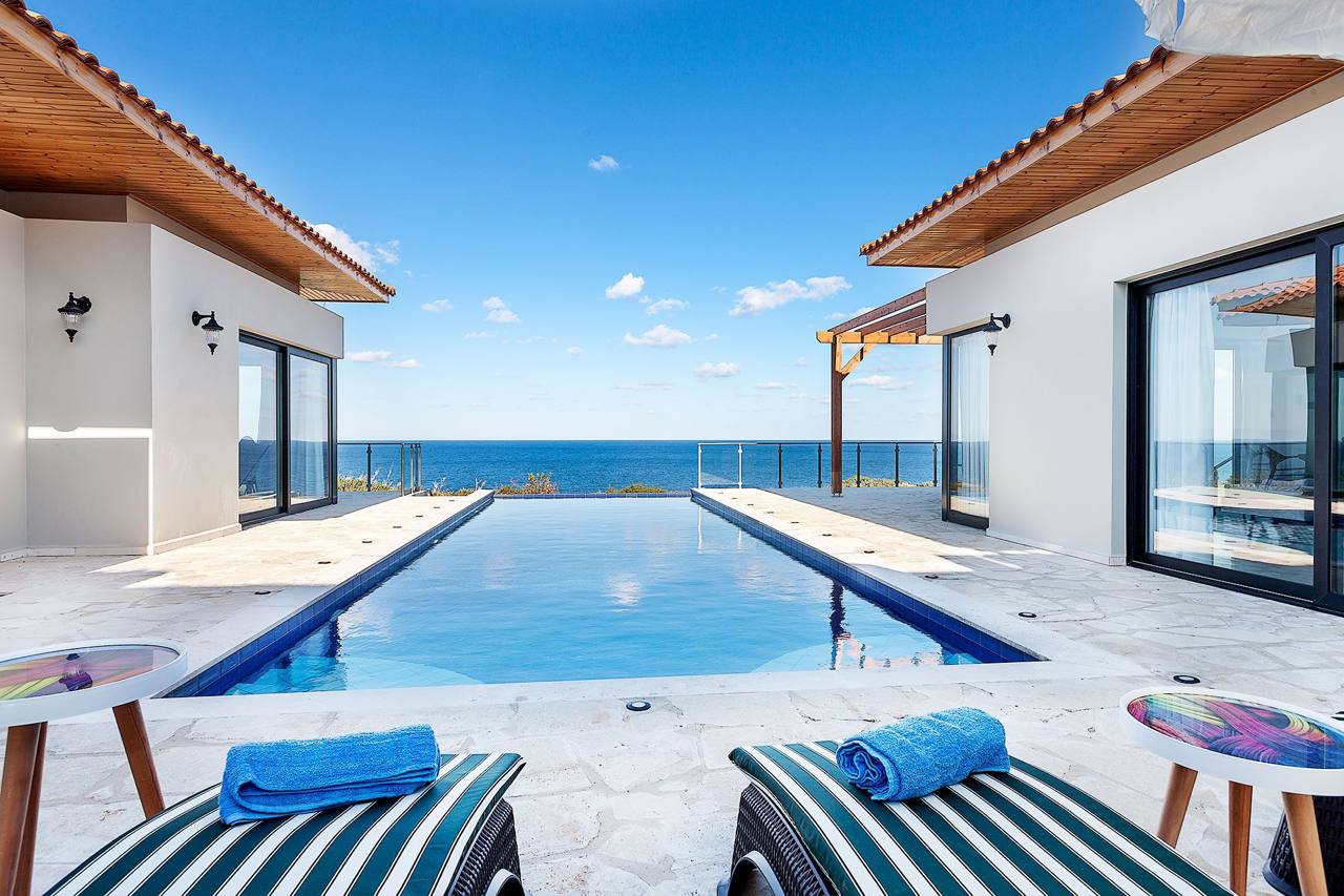 4+1 Villa am Meer – Kayalar