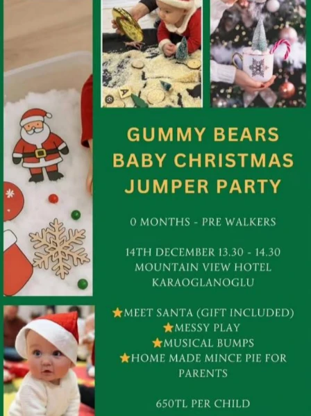 Weihnachtsfeier für Kleinkinder