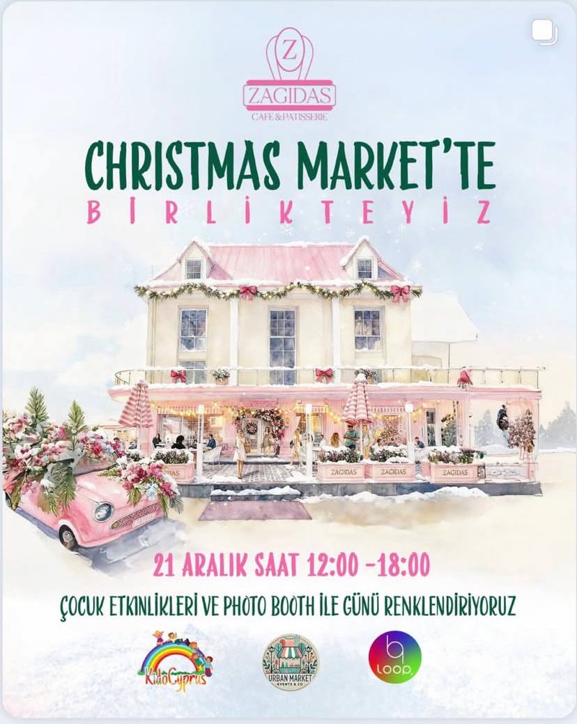 Рождественский маркет в Zagidas Cafe