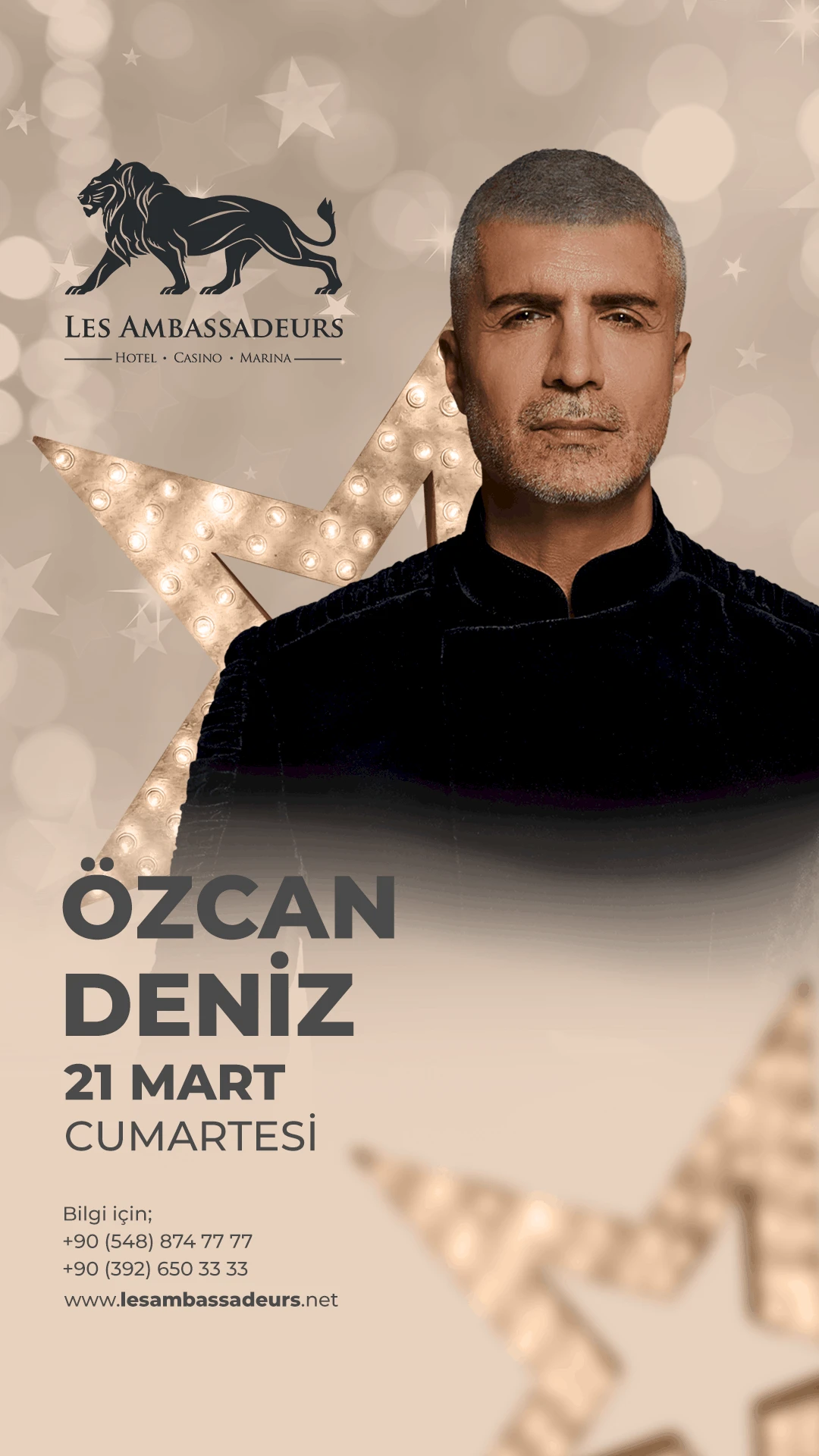 Special Unforgettable Bayram Concert with Özcan Deniz | March 21, 2026