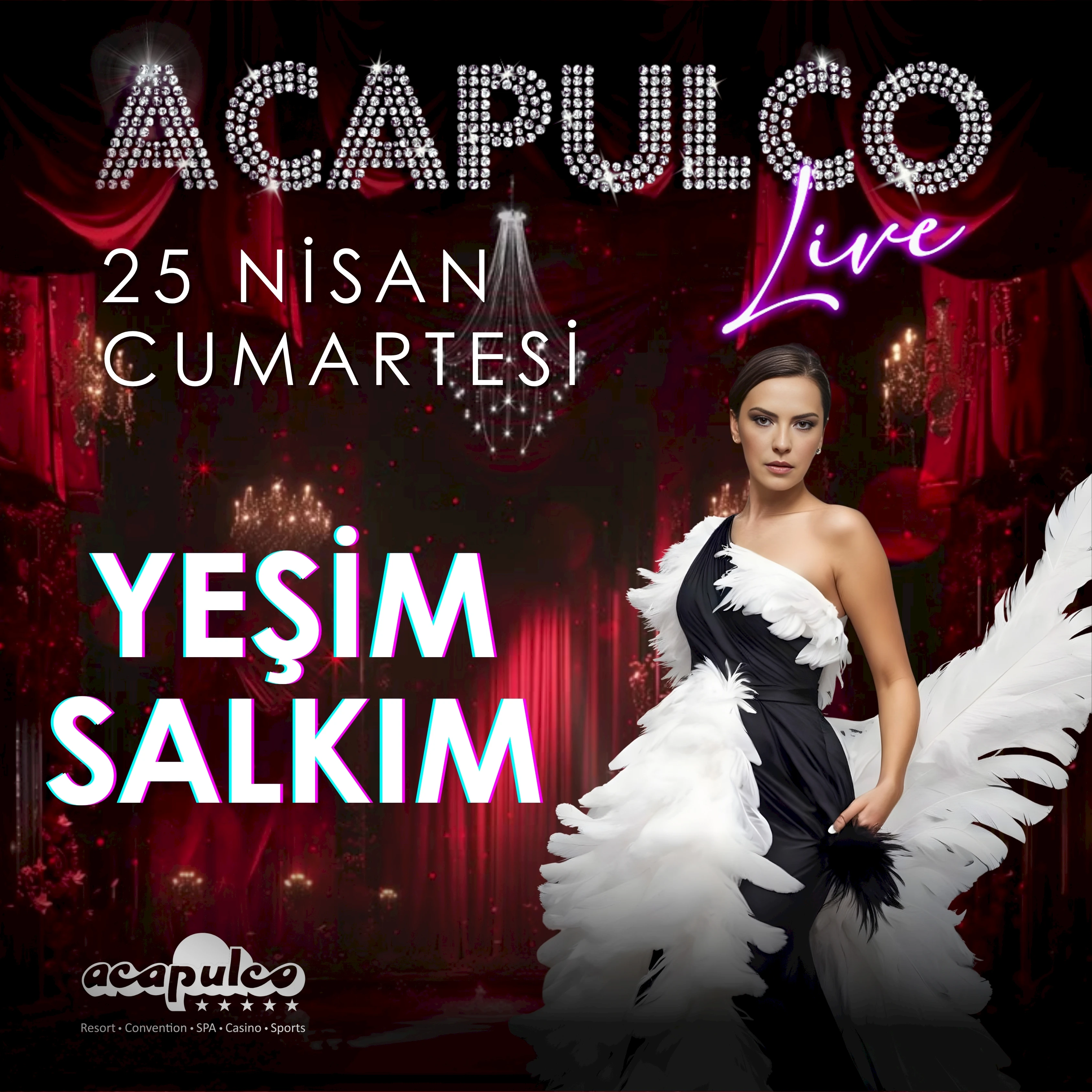 Yeşim Salkım x Acapulco Live