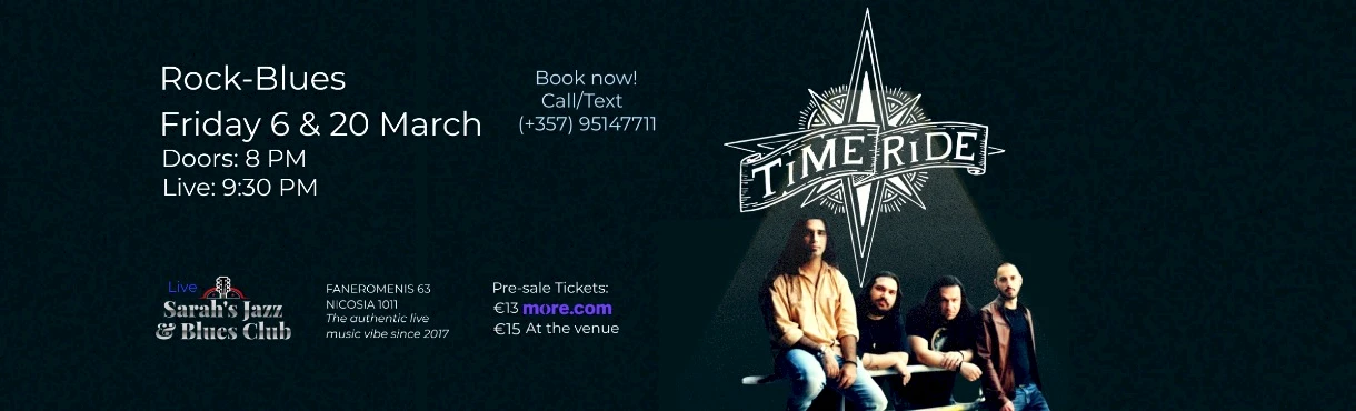 Концерт Time Ride Rock - Blues Night