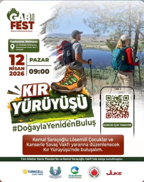 Благотворительный поход Kır Yürüyüşü (GAB Fest 2026)