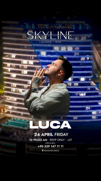 DJ Luca - concert at Skyline Lounge & Bar