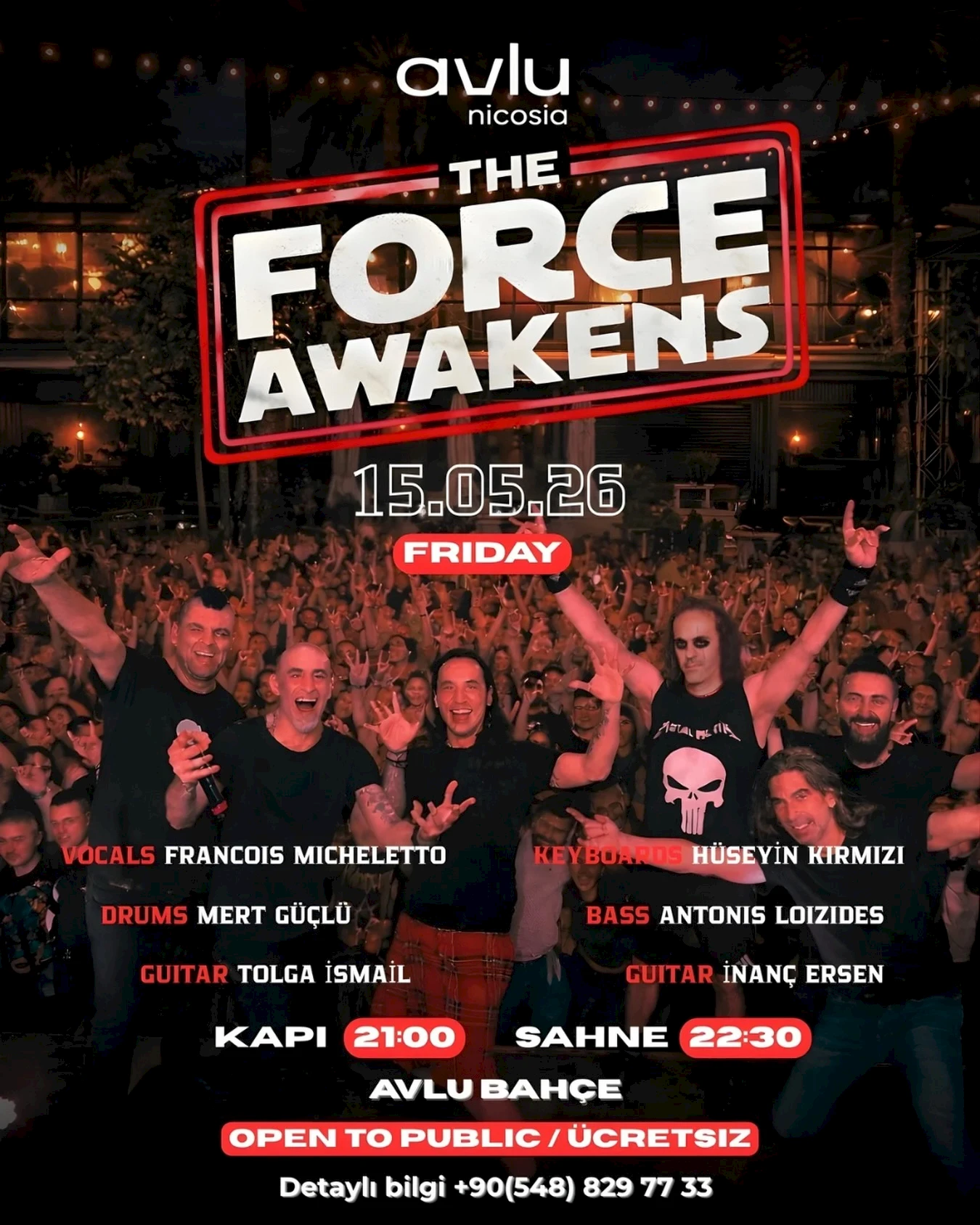 Rock-Drive: The Force Awakens im Avlu