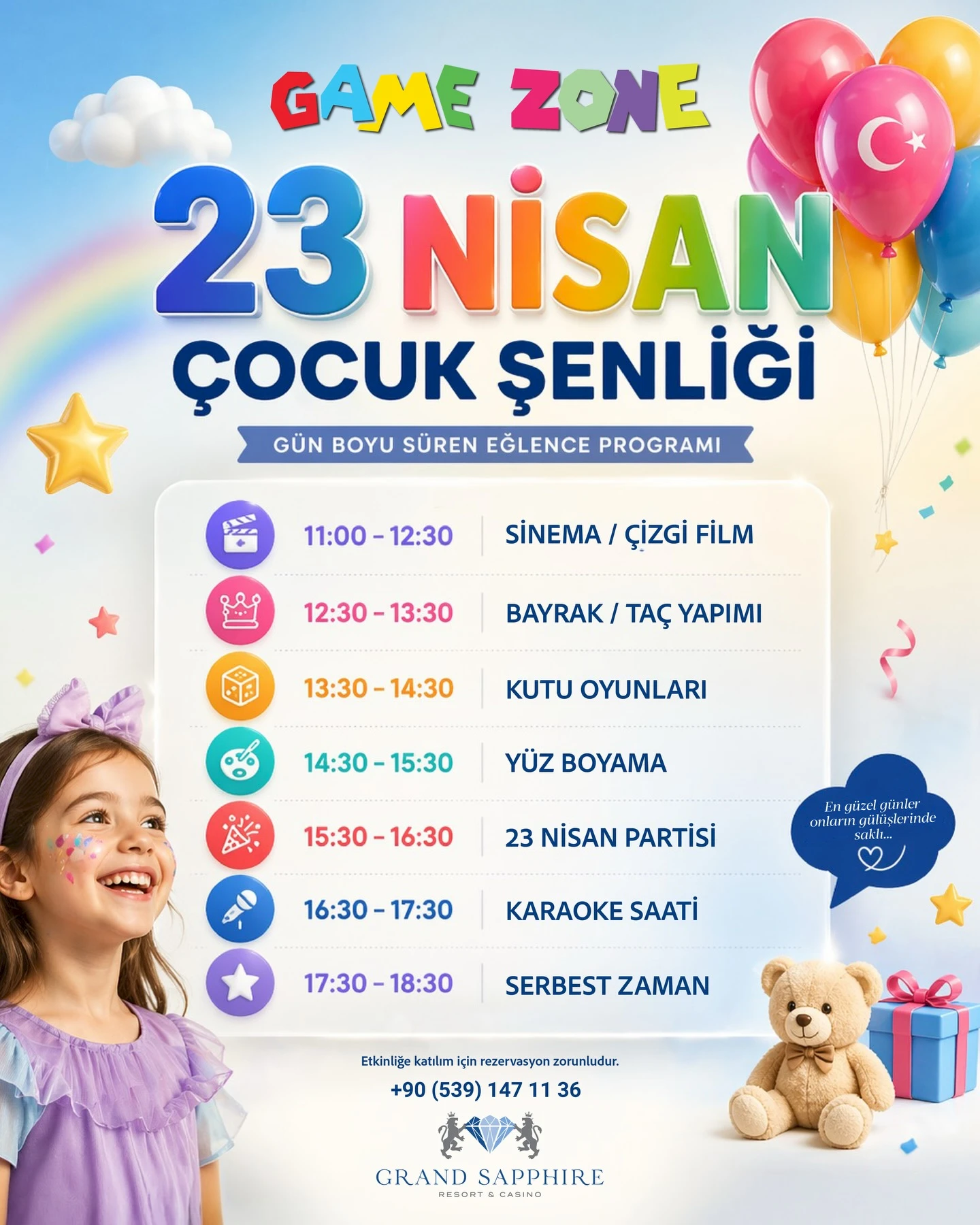Kinderfest im Grand Sapphire