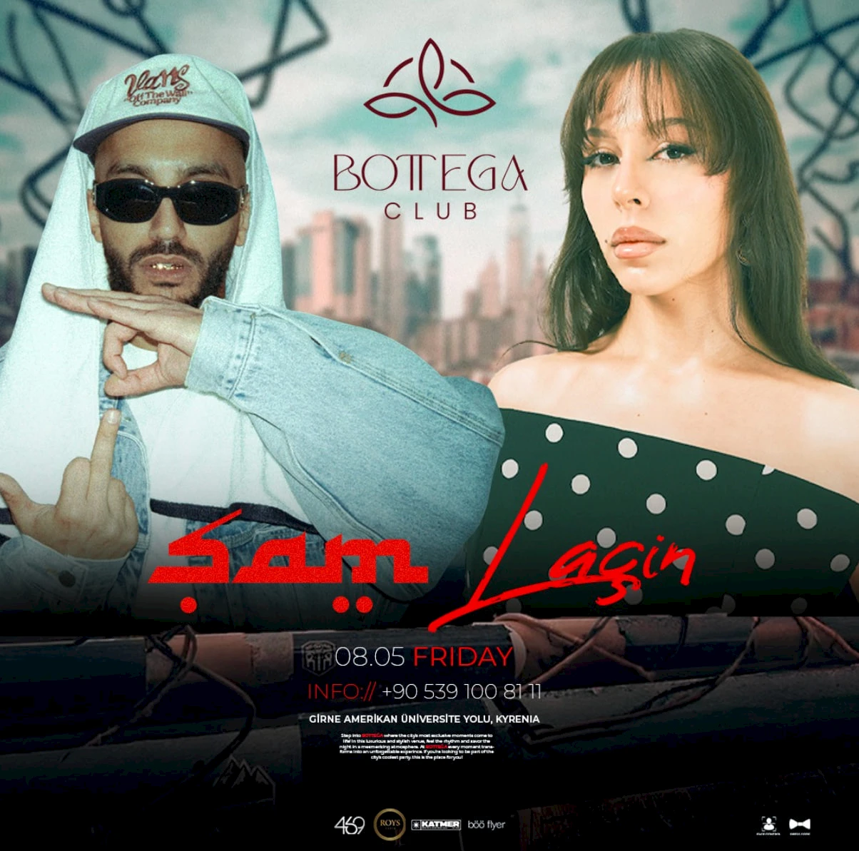Концерт Şam & Laçin: Bottega Club