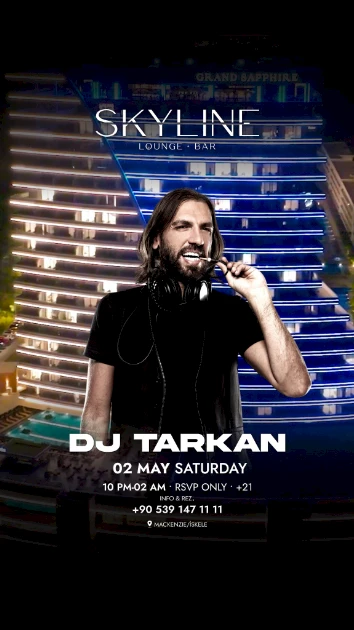 Диджей Таркан в Skyline Lounge Bar