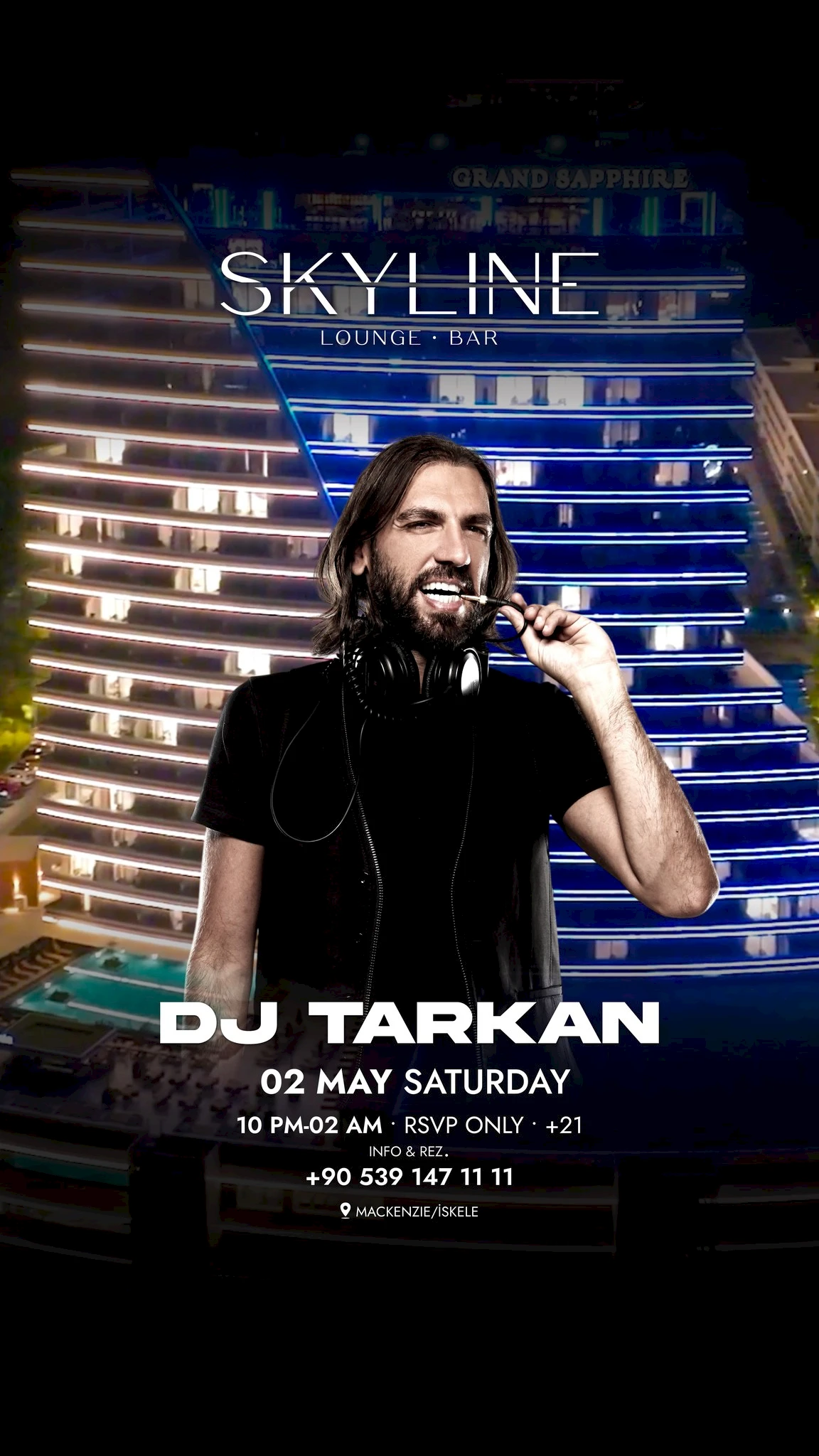 Диджей Таркан в Skyline Lounge Bar