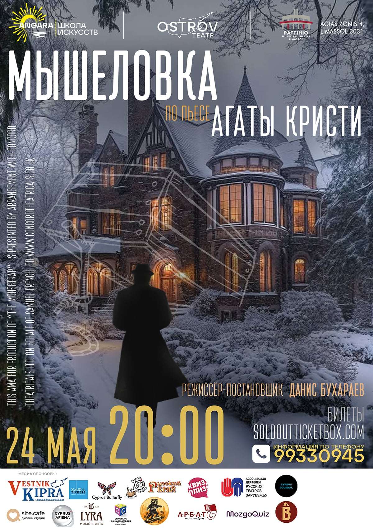 The Mousetrap play: Pattihio Theatre